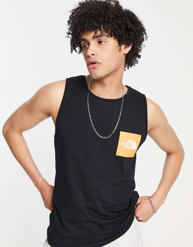 The North Face Galahm graphic tank top in black