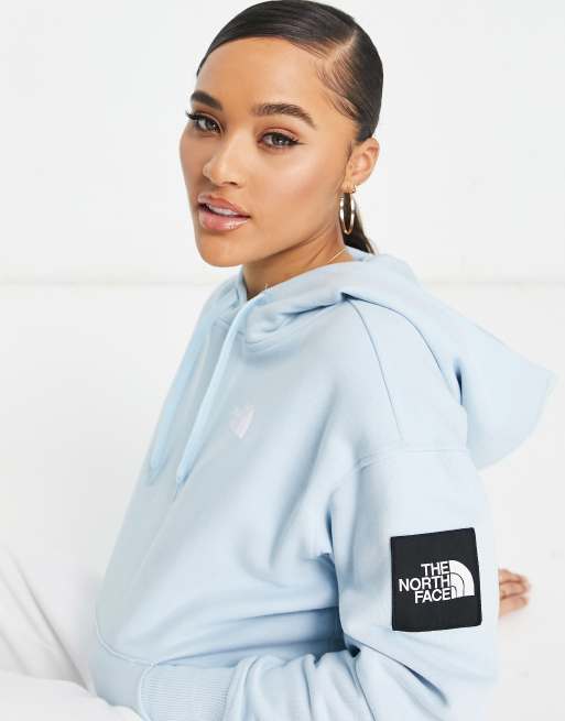 Blue face baby shop north face hoodie