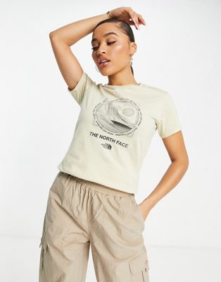 The North Face Galahm t-shirt in beige