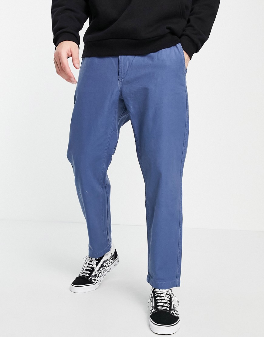 The North Face Garment Dye Harrison pants in blue-Blues