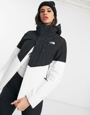 north face winter jacket white