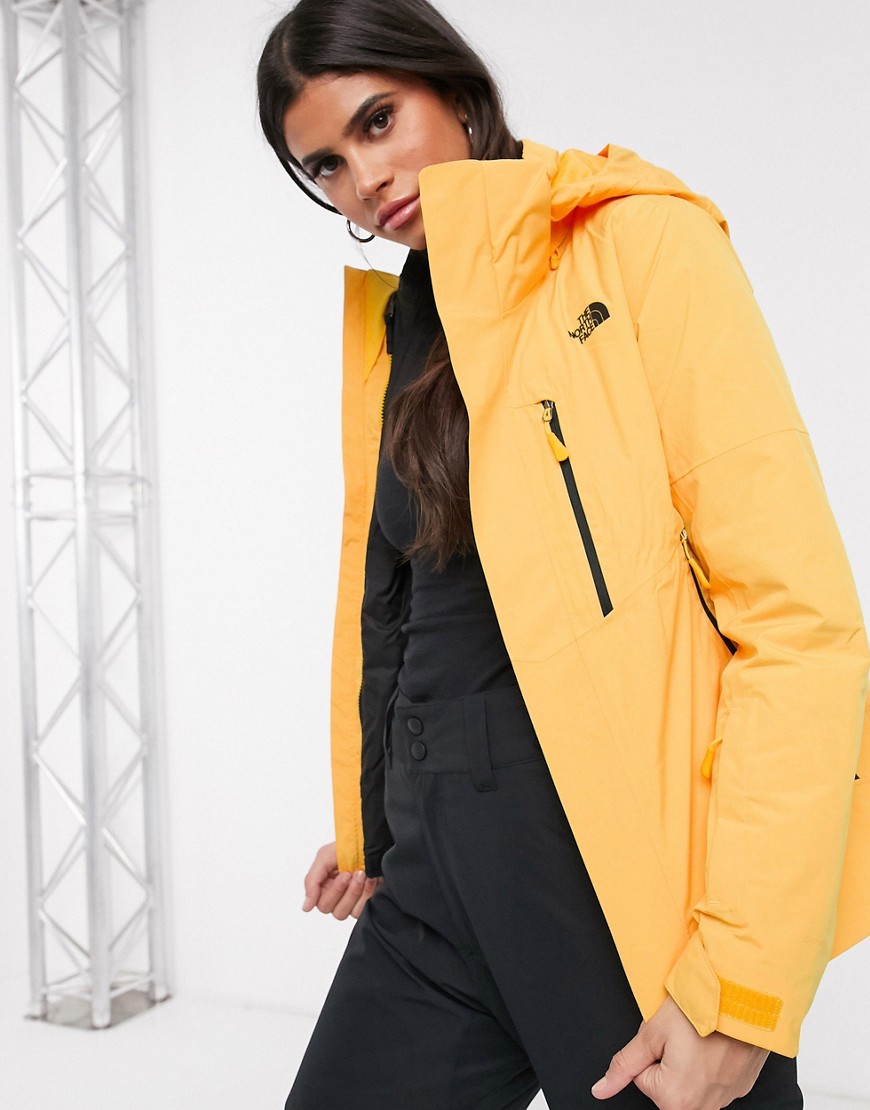 The North Face Garnier Triclimate jacket in yellow