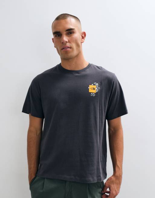 The North Face gear up get out t-shirt graphique relaxed à manches courtes gris, 2 de 5