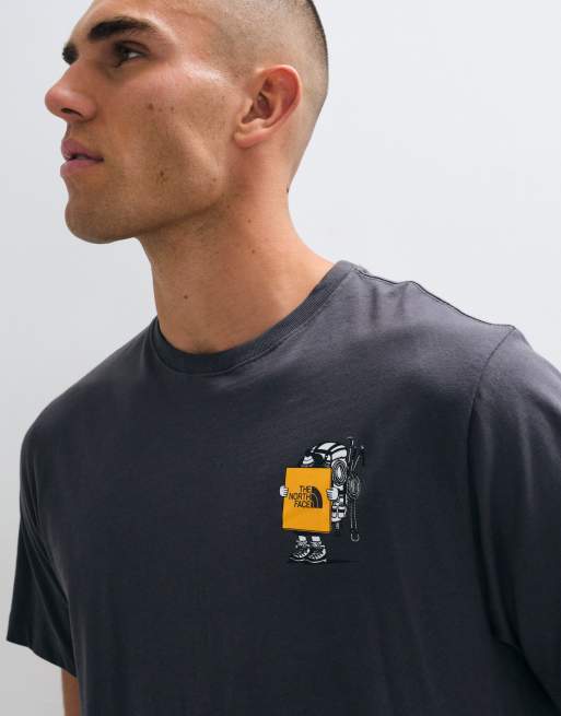 The North Face gear up get out t-shirt graphique relaxed à manches courtes gris, 3 de 5