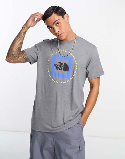 T shirt the north best sale face gris