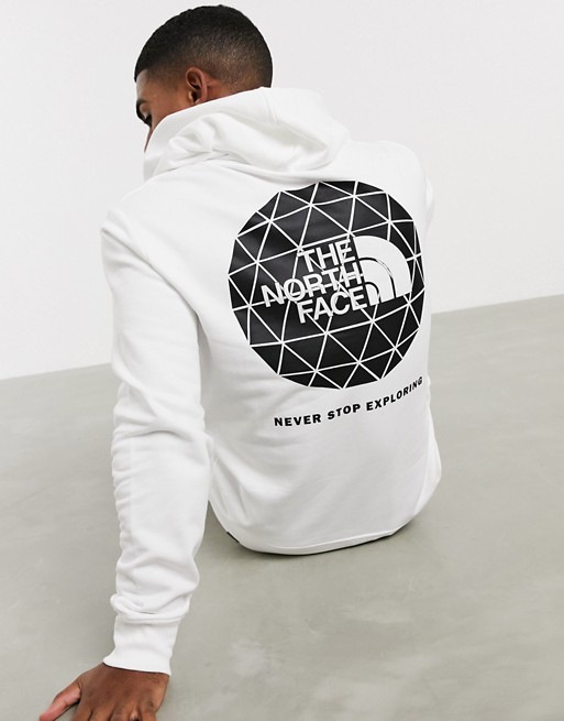 The North Face Geodome hoodie in white