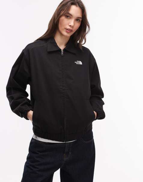 The North Face - Giacca nera in twill con colletto - view 1