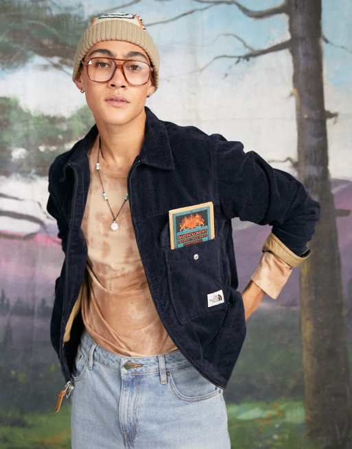 The North Face - Giacca trucker blu navy