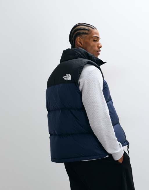 The North Face gilet rétro Nuptse 1996 bleu marine, 5 de 5