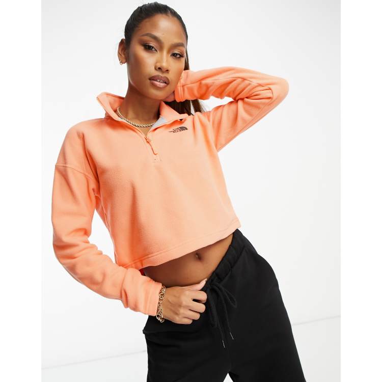 North face fleece cropped new arrivals