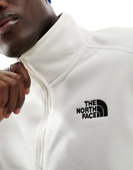 The North Face Glacier Fleece Shorts In Off White Exclusive At Asos