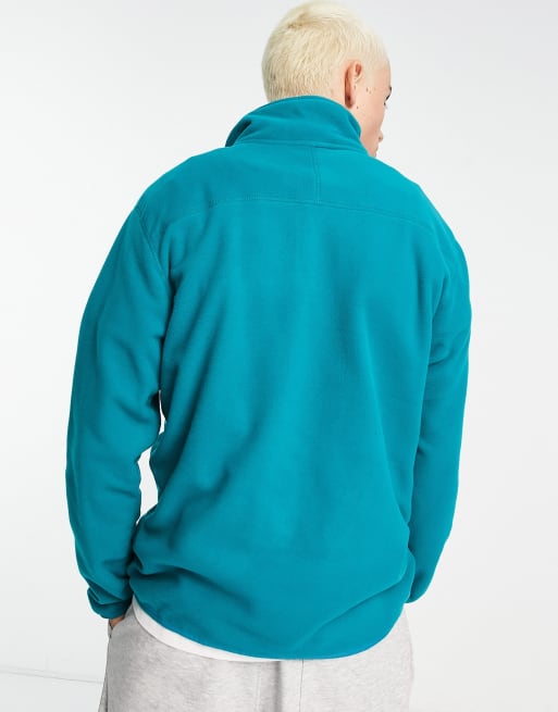 North face hot sale turquoise fleece