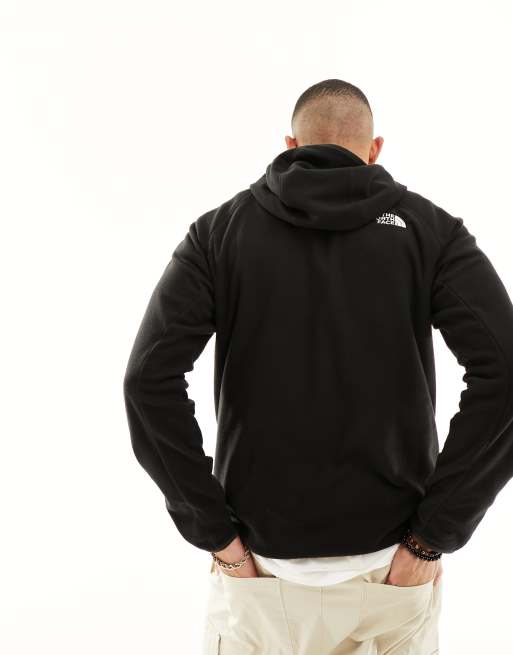 North face glacier hot sale fleece full zip