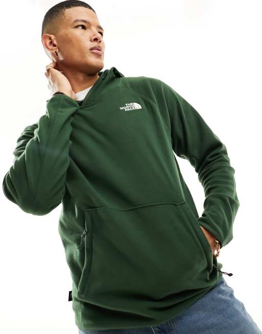 Khaki green hot sale north face hoodie