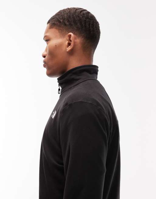 The North Face - Glacier 100 - Fleecetop met 1/4 rits in zwart, 4 van 5