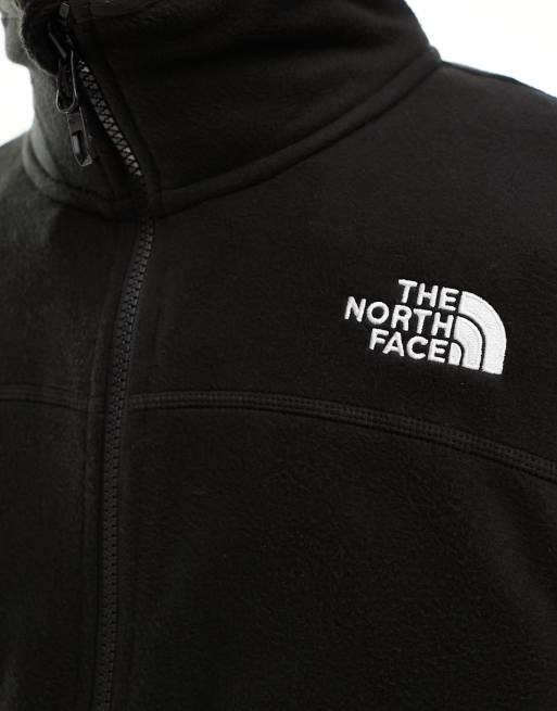 The North Face - Glacier 100 - Fleecevest met ritssluiting in zwart, 4 van 4