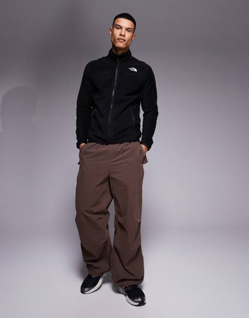 The North Face - Glacier 100 - Fleecevest met ritssluiting in zwart, 2 van 4