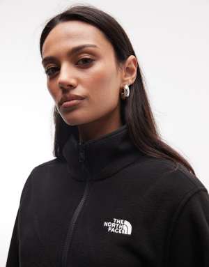The North Face Glacier 100 full zip fleece in black