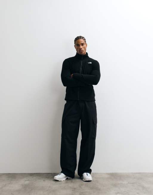 The North Face – Glacier 100 – Svart fleece med dragkedja, 3 av 5