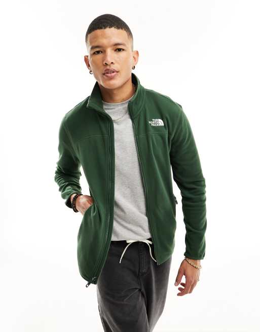 North face deals khaki fleece