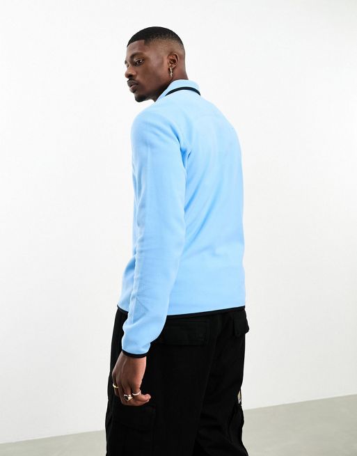 The North Face Glacier fleece dress in light blue Exclusive at ASOS