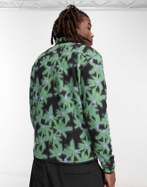 North face store patterned fleece