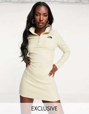 The North Face Glacier dress in beige Exclusive at ASOS