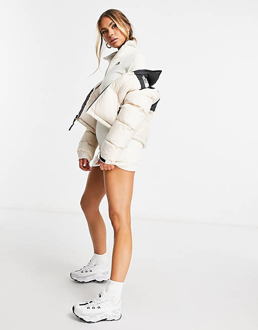  The North Face Glacier fleece dress in off-white Exclusive at  