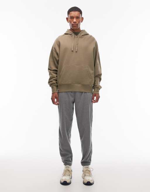 The North Face - Glacier - Fleece joggingbroek met logo in grijs, 2 van 5