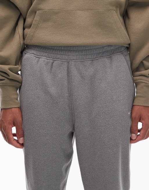The North Face - Glacier - Fleece joggingbroek met logo in grijs, 4 van 5