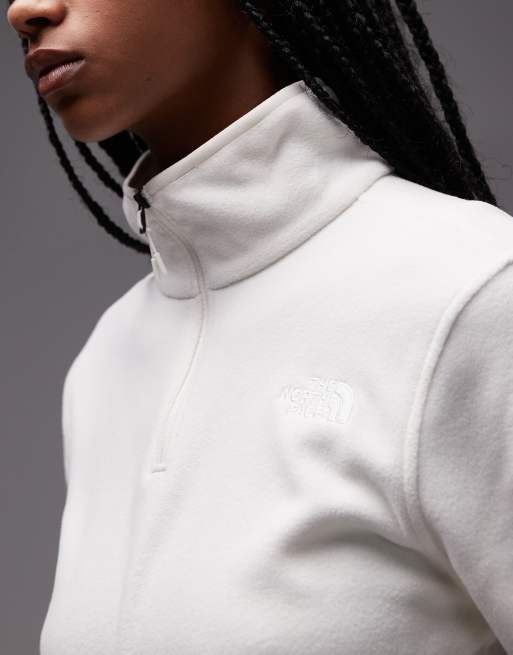 The North Face - Glacier - Fleece met 1/4 rits in gebroken wit, 4 van 4