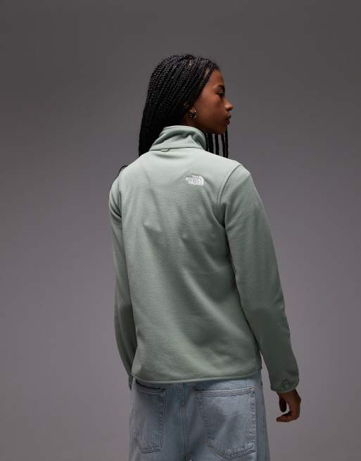 The North Face - Glacier - Fleece met rits in lichtgroen, 4 van 4