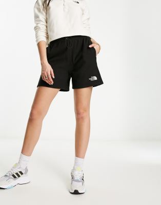 The North Face The North Face Glacier fleece shorts in black Exclusive at ASOS