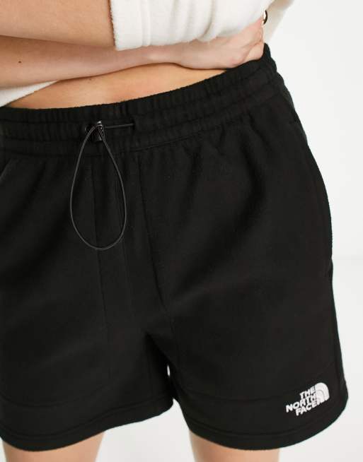 Mens north face hot sale fleece shorts