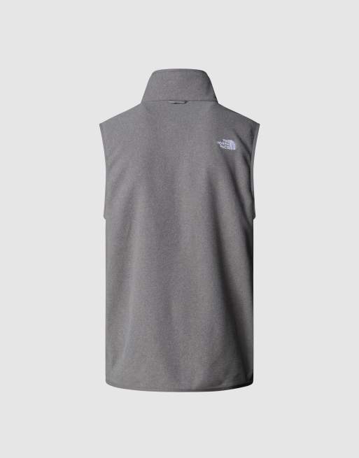 The North Face Glacier fleece vest in tnf mid grey heather | ASOS