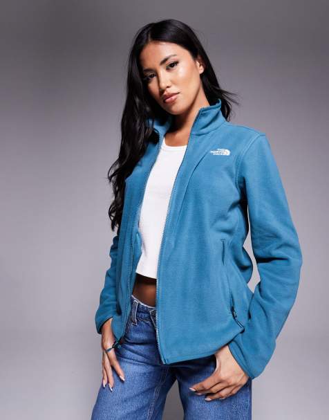 The North Face – Glacier – Fleecejacke in Space mit durchgehendem Reißverschluss - view 1