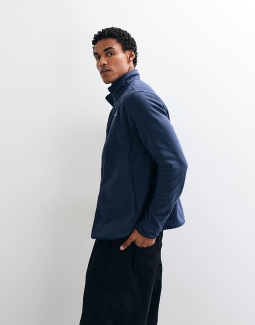 The North Face Glacier full zip jacket in navy, 4 of 5