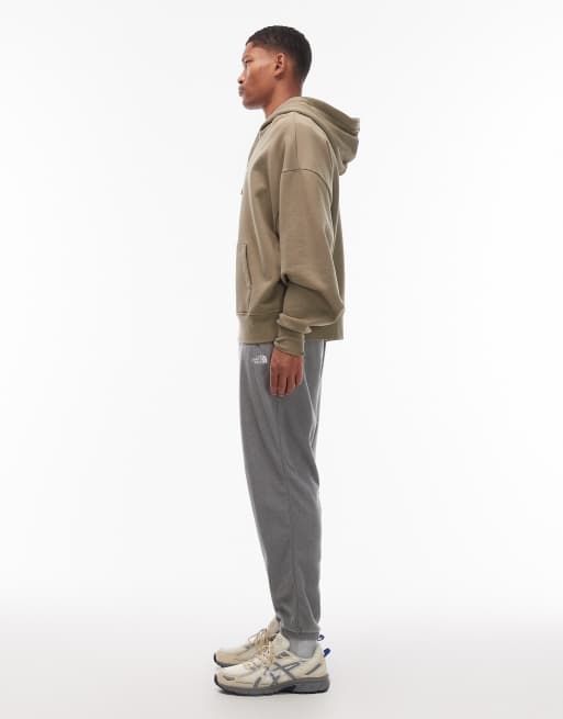 The North Face – Glacier – Grå mjukisbyxor med logga i fleece, 3 av 5