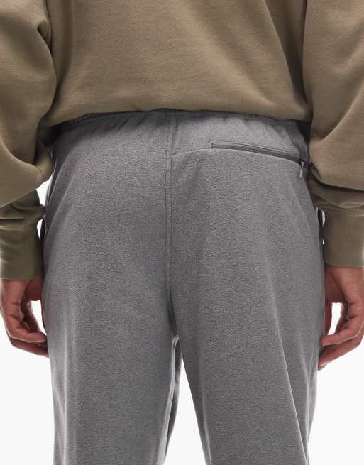 The North Face – Glacier – Grå mjukisbyxor med logga i fleece, 5 av 5