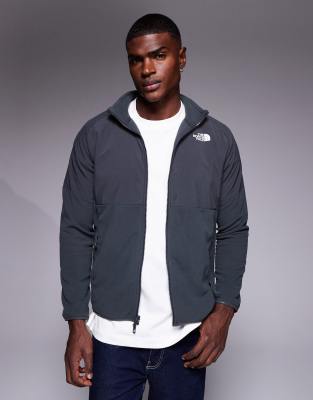 The North Face - Glacier - Polaire épaisse - Noir tnf/gris asphalte