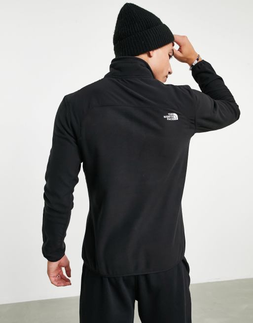 The North Face – Glacier Pro – Svart fleece med 1/4-lång dragkedja, 4 av 4
