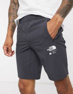 The North Face Glacier shorts in grey 