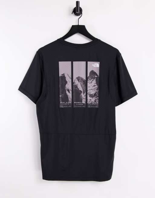 The North Face Glacier T-shirt in black