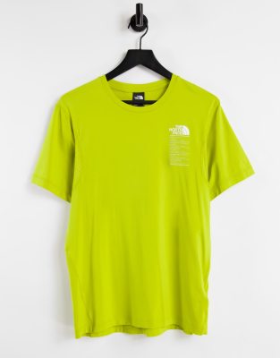 green north face shirt