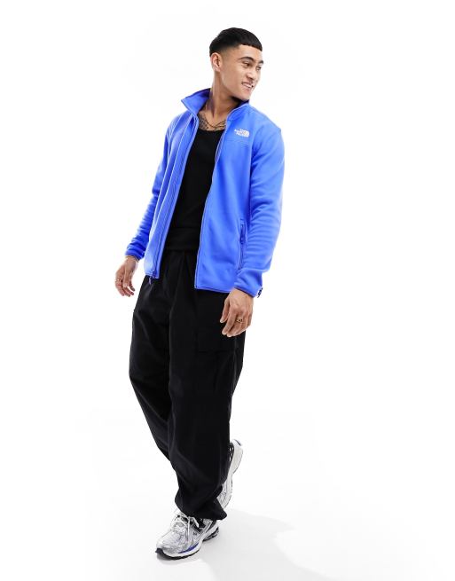 North face deals tracksuit blue