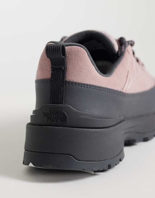 The North Face Glenclyffe boot bas urbain à lacets en rose et gris, 4 de 4