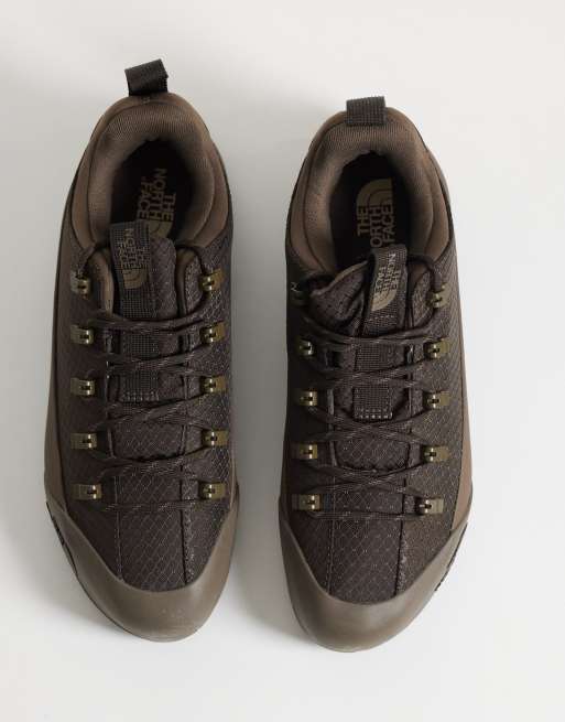 The North Face Glenclyffe trainers in brown, 3 of 5