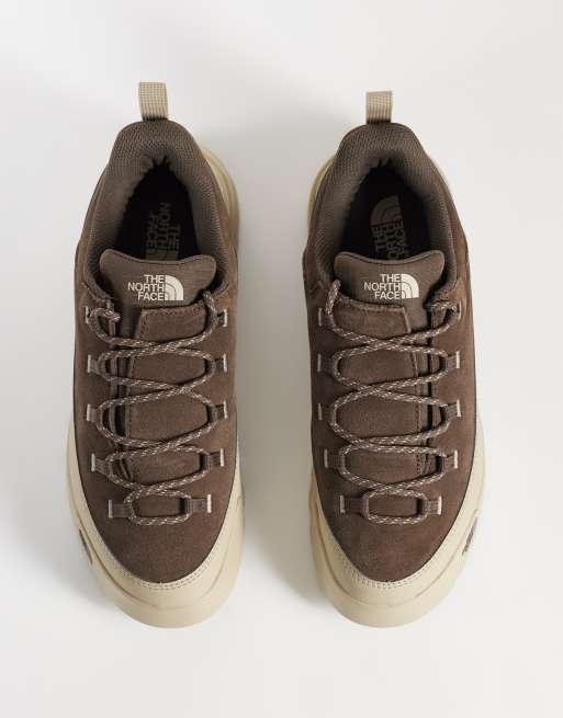 The North Face Glenclyffe Urban lage boot in wit en bruin, 2 van 5