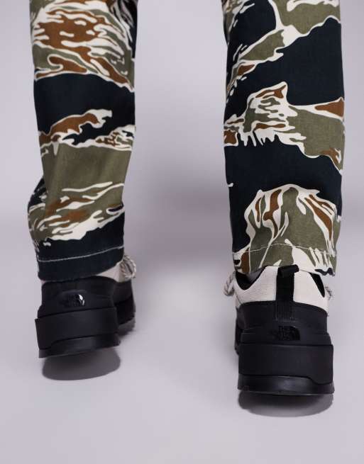 The North Face Glenclyffe Urban Low Boot in white and black, 2 of 4