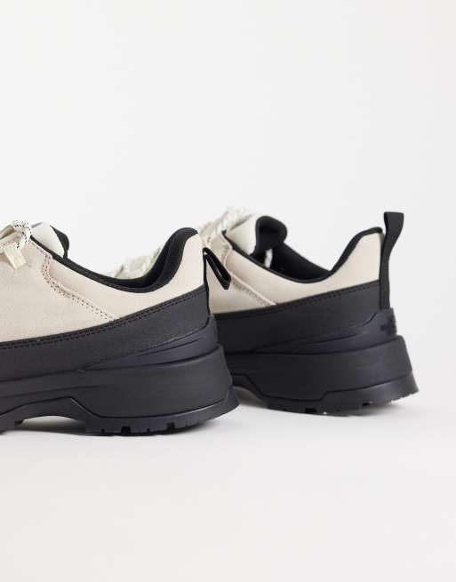 The North Face Glenclyffe Urban Low Boot in white and black, 4 of 5